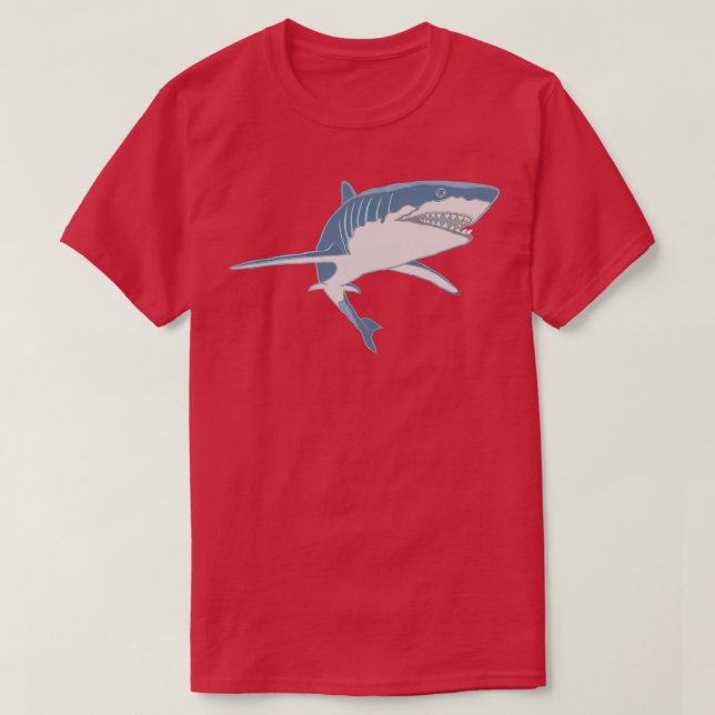 Camiseta Vida Marinha Desenho Presente Excelente Marítimo M (Frente do Design)