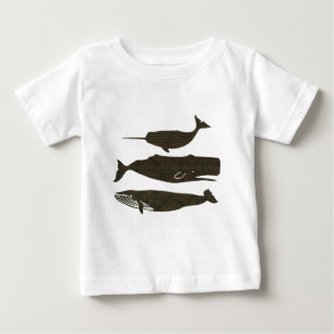 Camiseta Vida marítima náutica antiaérea de baleia