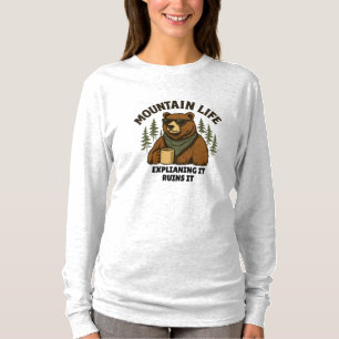 Camiseta Vida na Montanha   Explicar Estraga