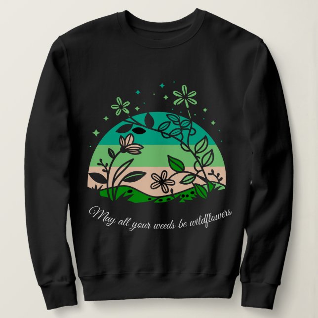 Camiseta Vida no Jardim - Mulher Jardim (Frente do Design)