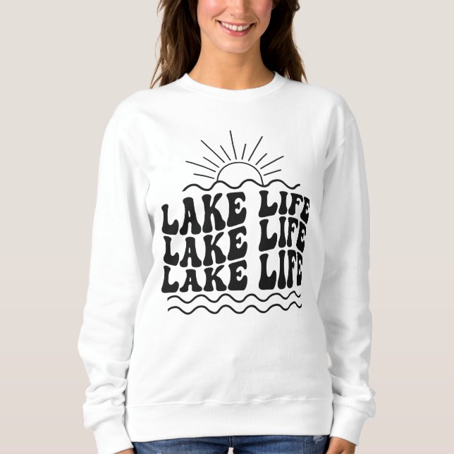 Camiseta Vida no lago  (Frente)