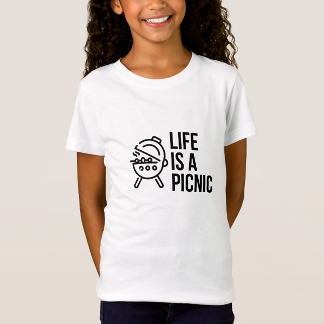 CAMISETA VIDA PICNIC (Frente)