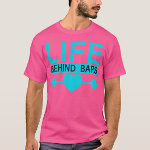 Camiseta Vida por trás dos Bares Corpo Construtores Pesando