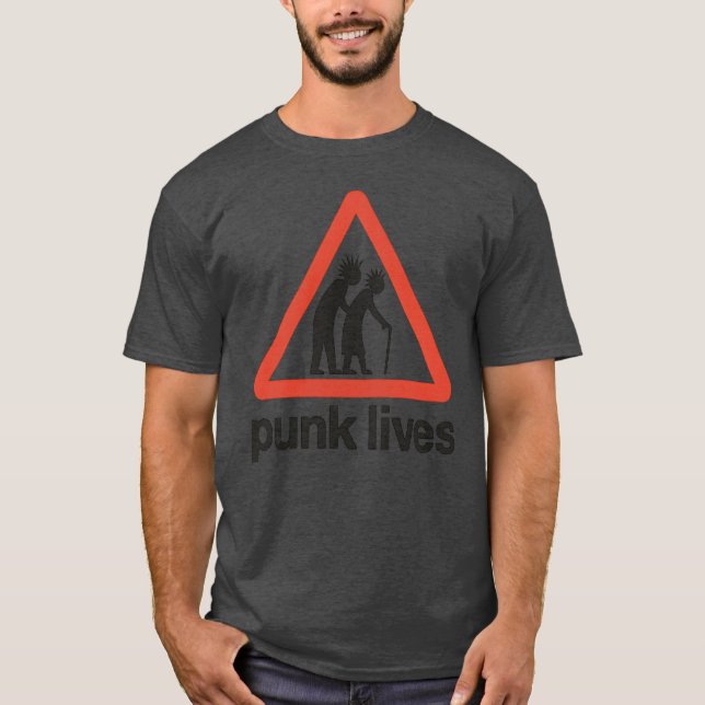 Camiseta vida punk (Frente)