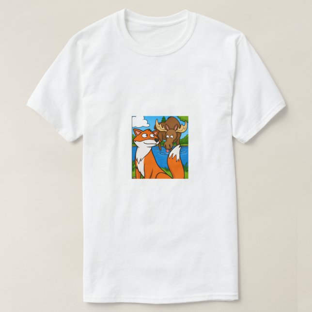 Camiseta vida selvagem  (Frente do Design)