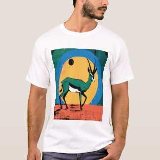 Camiseta Vida selvagem africana estilizada