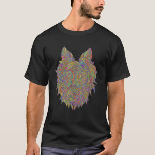 Camiseta Vida Selvagem Colorida do Leão Majestoso legal_6