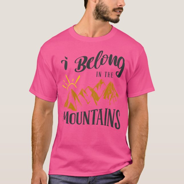 Camiseta Vida Selvagem das Montanhas Rochosas Longa (Frente)