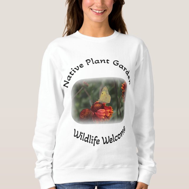 Camiseta Vida selvagem de plantas nativas bem-vinda (Frente)