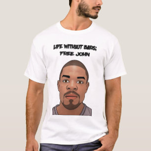 CAMISETA VIDA SEM BAR;FREE JOHN