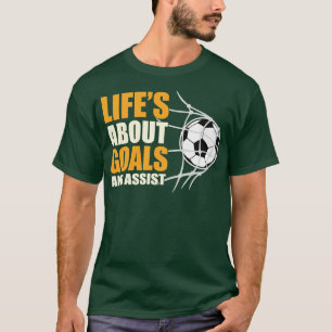 Camiseta Vida sobre objetivos e assistência