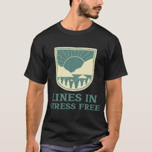 Camiseta Vida Solitária, Caça e Pesca