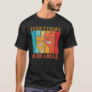 Camiseta Vida Teatral Atuação Atriz Ator Tespiano