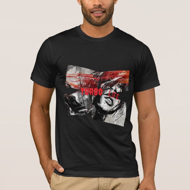 Camiseta Vida turbo moderna (Frente)