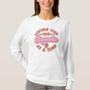 Camiseta Vida Um Cupcake Por Vez Novidade