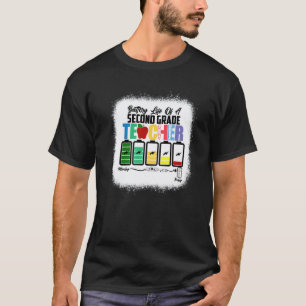 Camiseta Vida útil de um professor da segunda série primeir