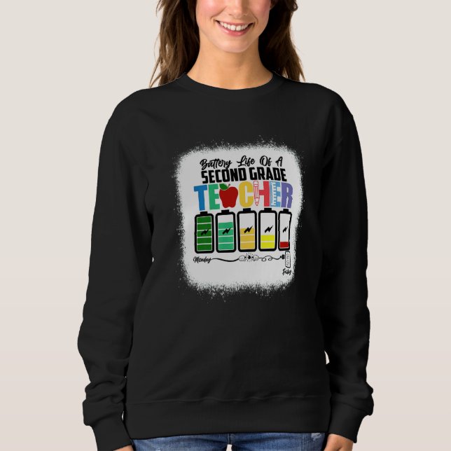 Camiseta Vida Útil De Uma Professora Do Segundo Ano Primeir (Frente)