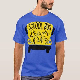 Camiseta Vida útil do driver de barramento da escola de ôni
