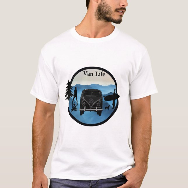 Camiseta Vida Van e aventura (Frente)