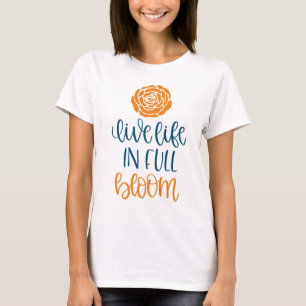 CAMISETA VIDA VIVA NO BLOOM DE CHEIO