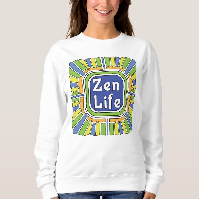 Camiseta Vida Zen para mim (Frente)
