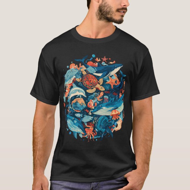 Camiseta VidaMarinha (Frente)