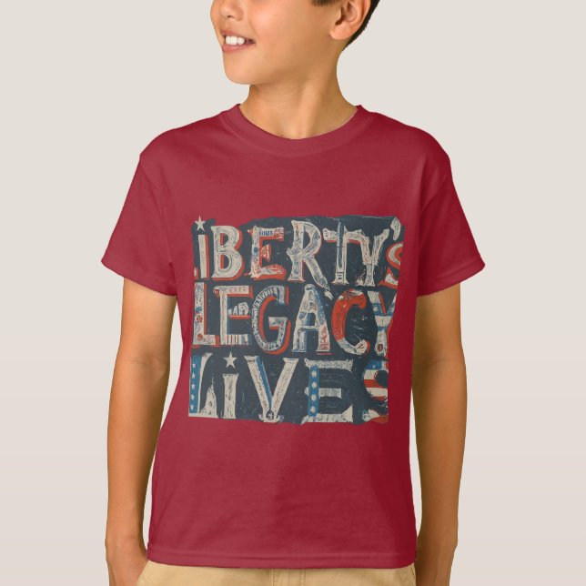 Camiseta Vidas Legadas da Liberdade (Frente)