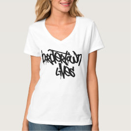 Camiseta vidas na cidade da fronteira