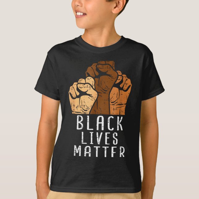 Camiseta Vidas Negras Blm Direitos Humanos Mês da História  (Frente)
