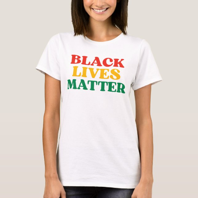 Camiseta Vidas Negras Importam (Frente)