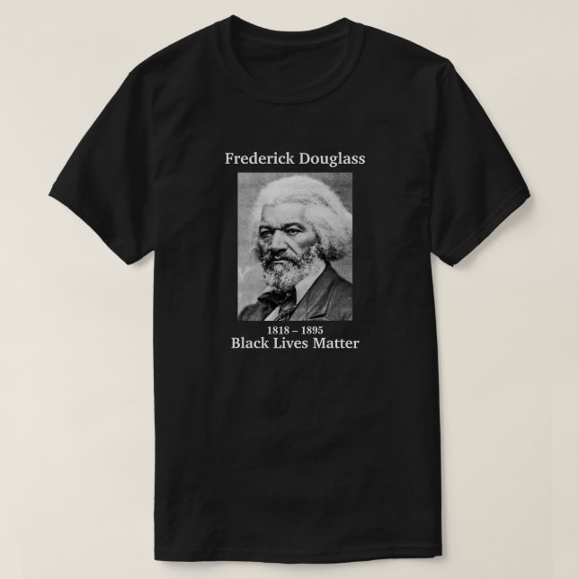 Camiseta Vidas Negras Importam Frederick Douglass (Frente do Design)