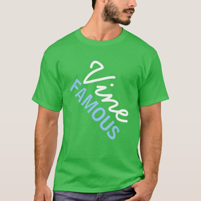 Camiseta Videira famosa (Frente)