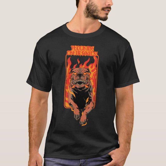 Camiseta Vídeo Call Of Duty Hellhound Fetch Me Their Souls (Frente)