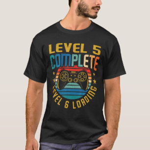 Camiseta Vídeo de aniversário de 5 de carregamento do Ní