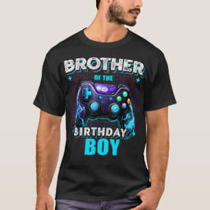 Camiseta Vídeo de Família Correspondente ao Irmão do Menino