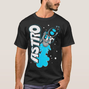 Camiseta Vídeo de lançamento de foguete espacial Astro e Do