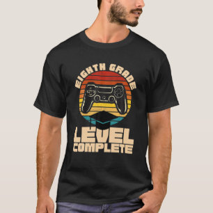 Camiseta Vídeo G de Graduação Completa do Nível Oitavo