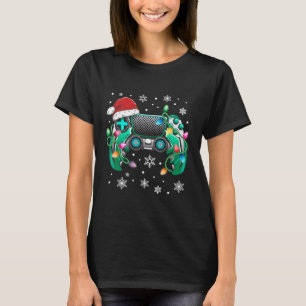 Camiseta Video Game Controller Natal Hat Gamer Bo