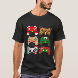 Camiseta Video Game Controller Natal Hat Gamer Bo