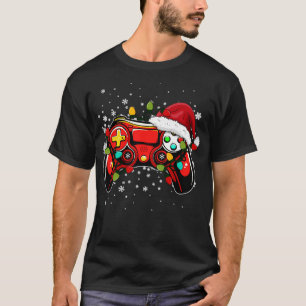 Camiseta Video Game Controller Natal Hat Gamer Bo