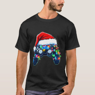 Camiseta Video Game Controller Natal Hat Gamer Bo