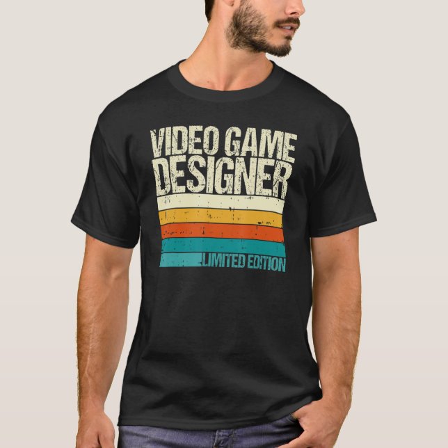 Camiseta Video Game Designer Limited Edition (Frente)