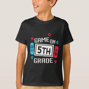 Camiseta Video Game no time da 5ª série divertida quinta By