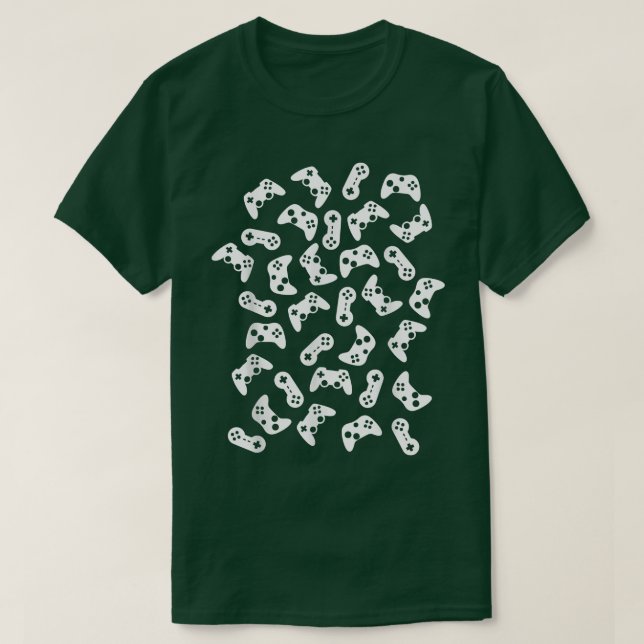 Camiseta Video Game Pattern for Gamer  (Frente do Design)