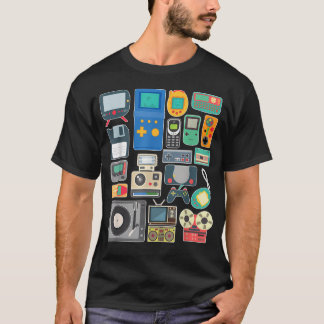 Camiseta Video Game Retro Vintage dos Anos 80 e 90