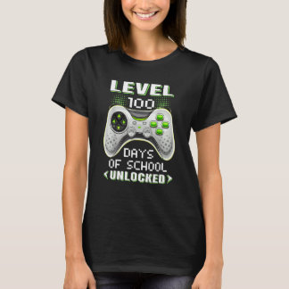 Camiseta Video Gamer Student 100th Day Teacher 100 Days of