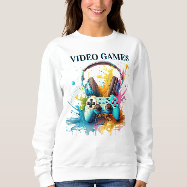 Camiseta Vídeo Games (Frente)