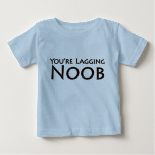 Camiseta Video games e jogo - você é Noob de retardamento