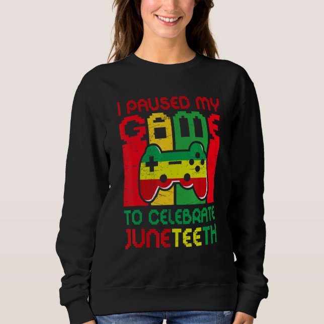 Camiseta Video Games Gamer I Paused My Game To Celebrate Ju (Frente)