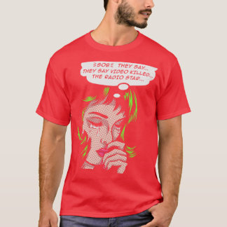 Camiseta Vídeo matou a estrela de rádio